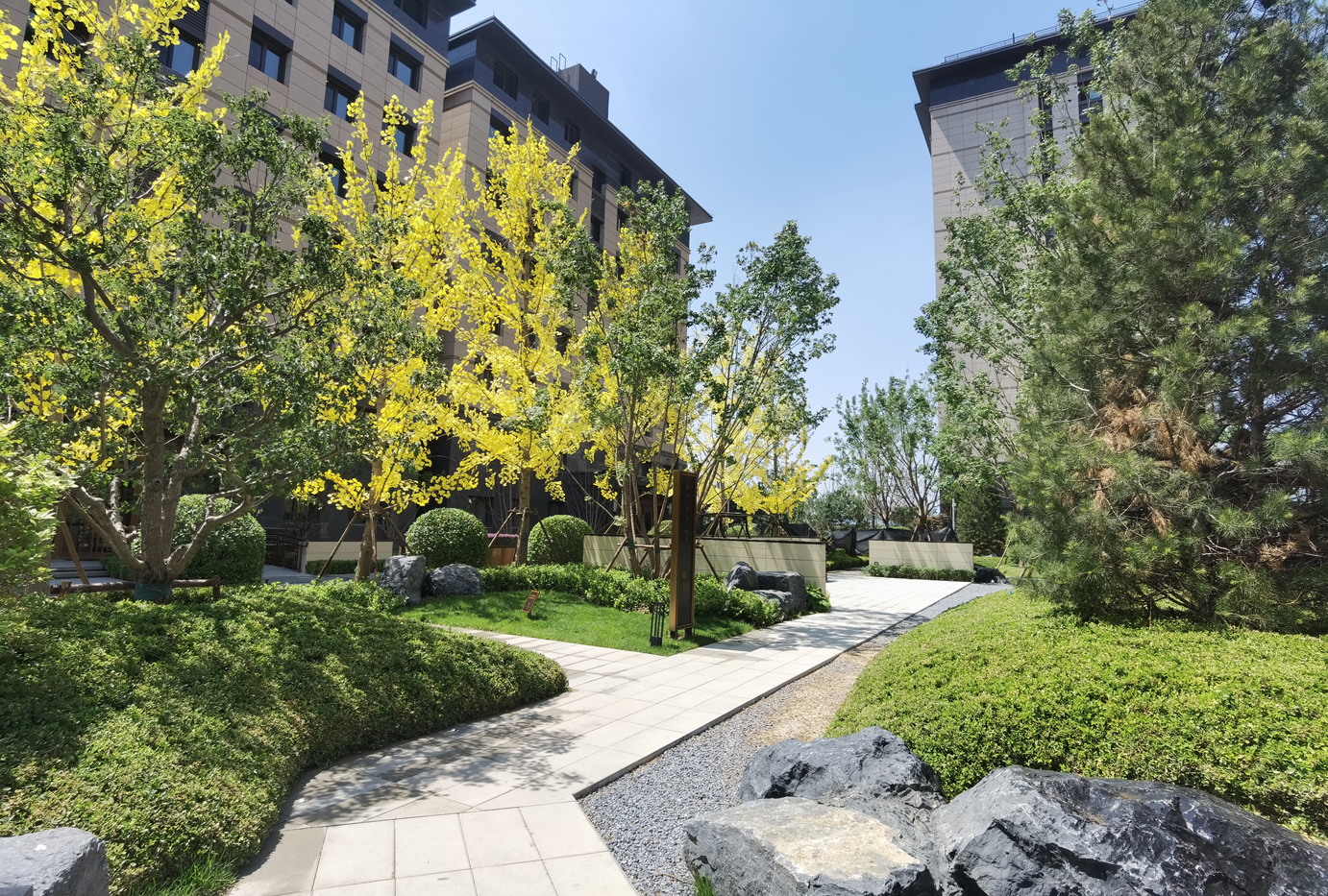 京能密云建材市場(chǎng)住宅項(xiàng)目園林景觀工程